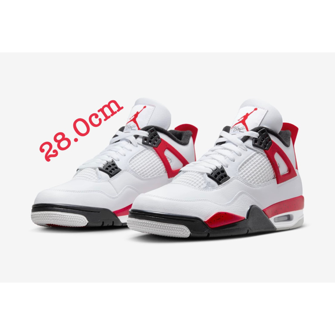 Nike Air Jordan 4 Retro Red Cement28.0cm