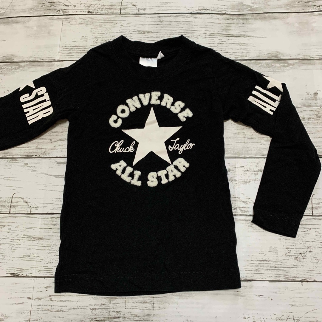 CONVERSE(コンバース)の男の子100cm 長袖Tシャツ キッズ/ベビー/マタニティのキッズ服男の子用(90cm~)(Tシャツ/カットソー)の商品写真