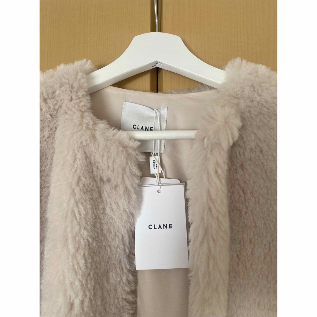 CLANE - 【大特価!】CLANE MIX FUR COCOON COAT の通販 by a's shop