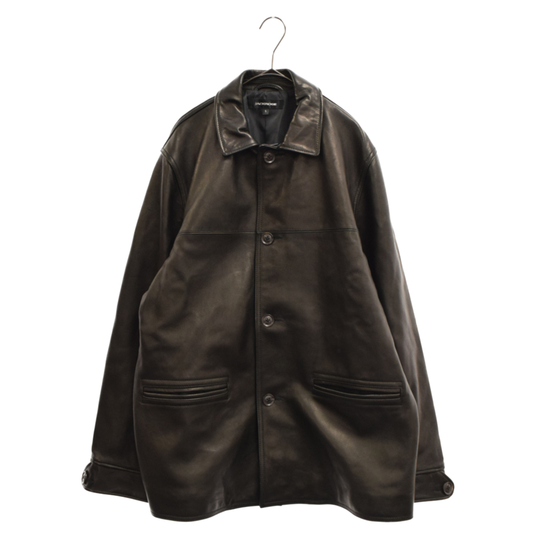 JACKROSE ジャックローズ 21AW シープスキン カーコート ブラック 21AW-JRB03