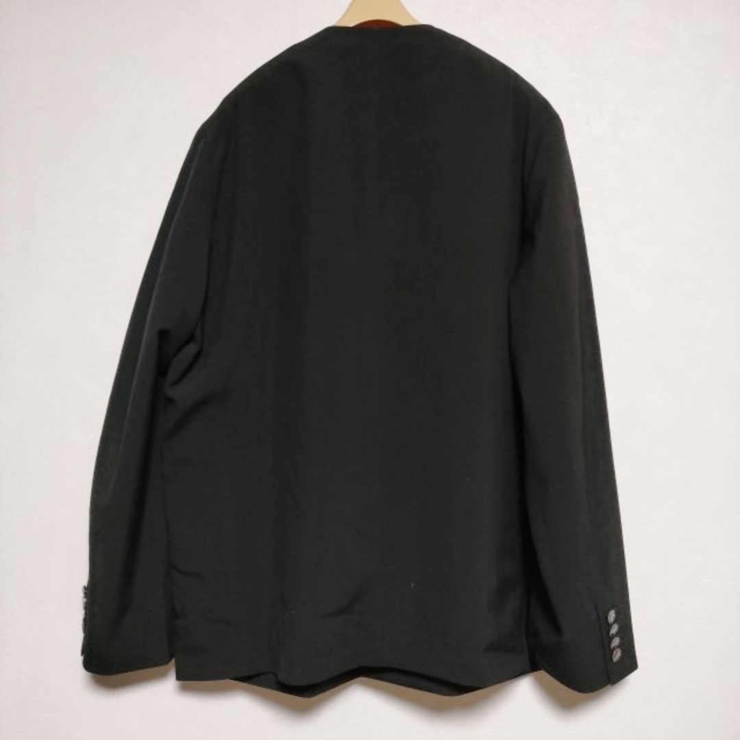 URU(ウル)のURU 新品 NO COLLAR JACKET 定価61600円 22SWT01 ノーカラー ジャケット 22SS ブラック メンズ ウル【中古】3-0903M∞ メンズのジャケット/アウター(その他)の商品写真