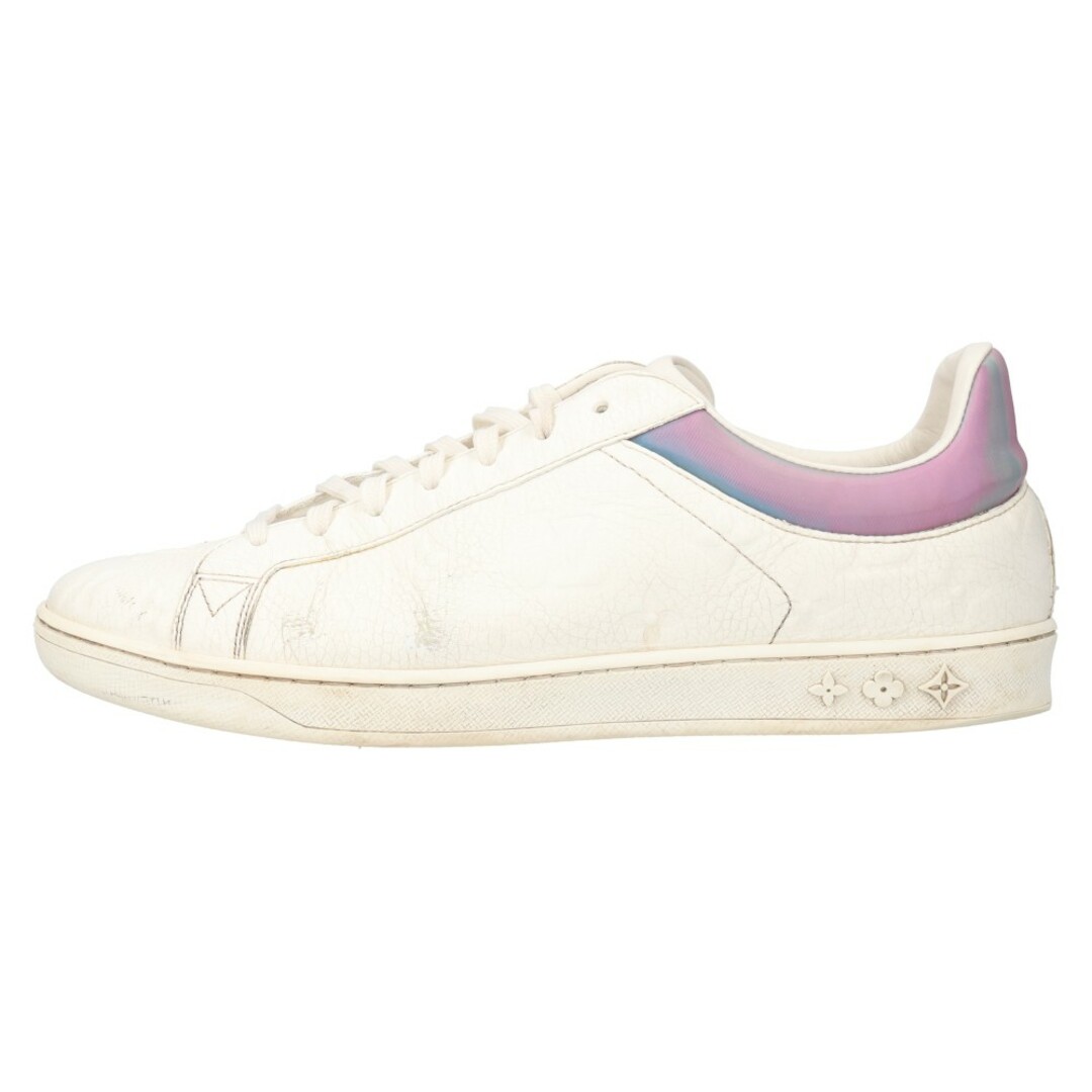 28センチワイズLOUIS VUITTON ルイヴィトン LUXEMBOURG LINE SNEAKER ルクセンブルグ ライン ローカットスニーカー ホワイト 7 MS0230