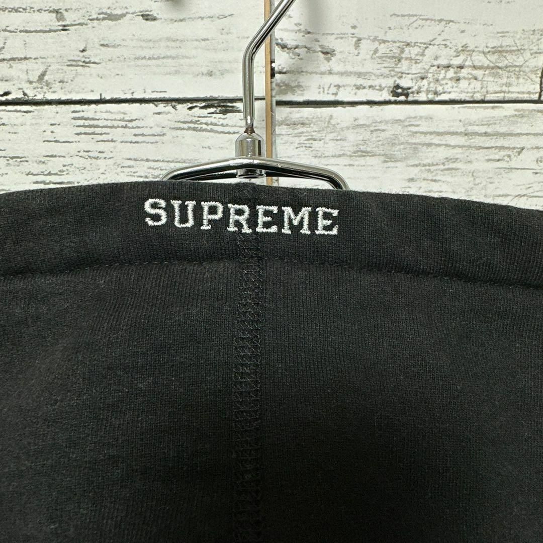 Supreme - 591【即完売モデル】シュプリーム☆刺繍Sロゴ ブラック