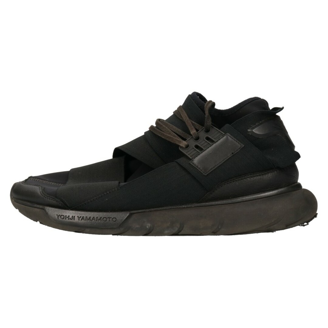 Y-3(ワイスリー)のY-3 ワイスリー Qasa High TRIPLEBLACK カーサ ハイカットスニーカー トリプルブラック ブラック US10/28cm M21248 メンズの靴/シューズ(スニーカー)の商品写真