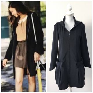 FOXEY NEW YORK - 【美品】FOXEY NEW YORK フェイクレザーコート