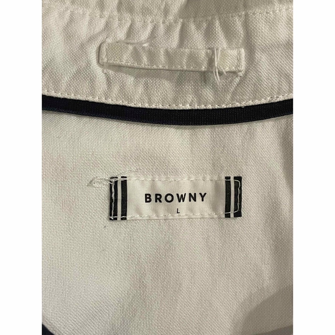 BROWNY(ブラウニー)のBROWNY 切り替えしカラー 厚手シャツ メンズのトップス(シャツ)の商品写真