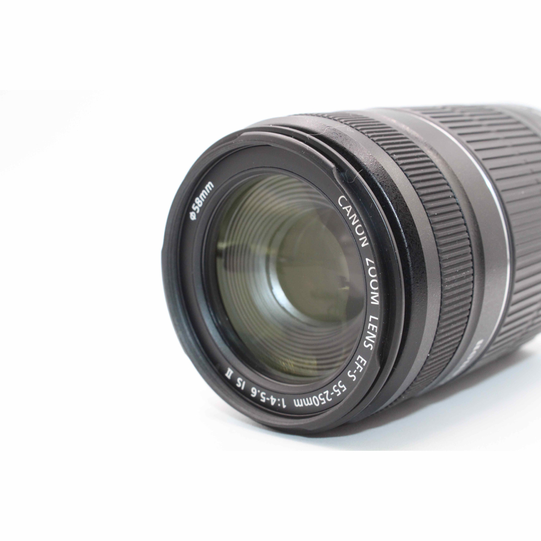 Canon - 傷無しの極上品❤️Canon EF-S 55-250mm IS iiの通販 by T