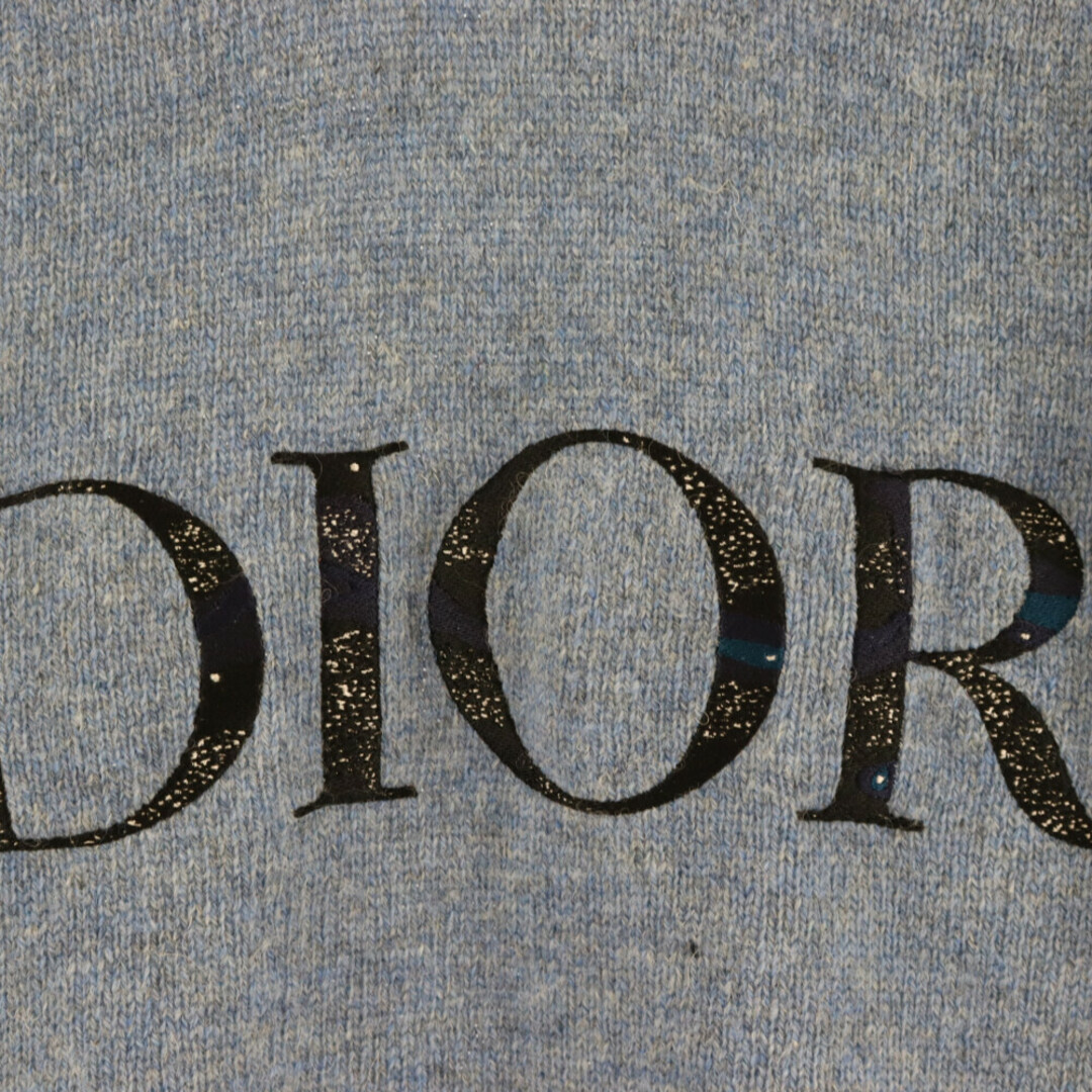 Dior 21AW ロゴ刺繍クルーネックニット