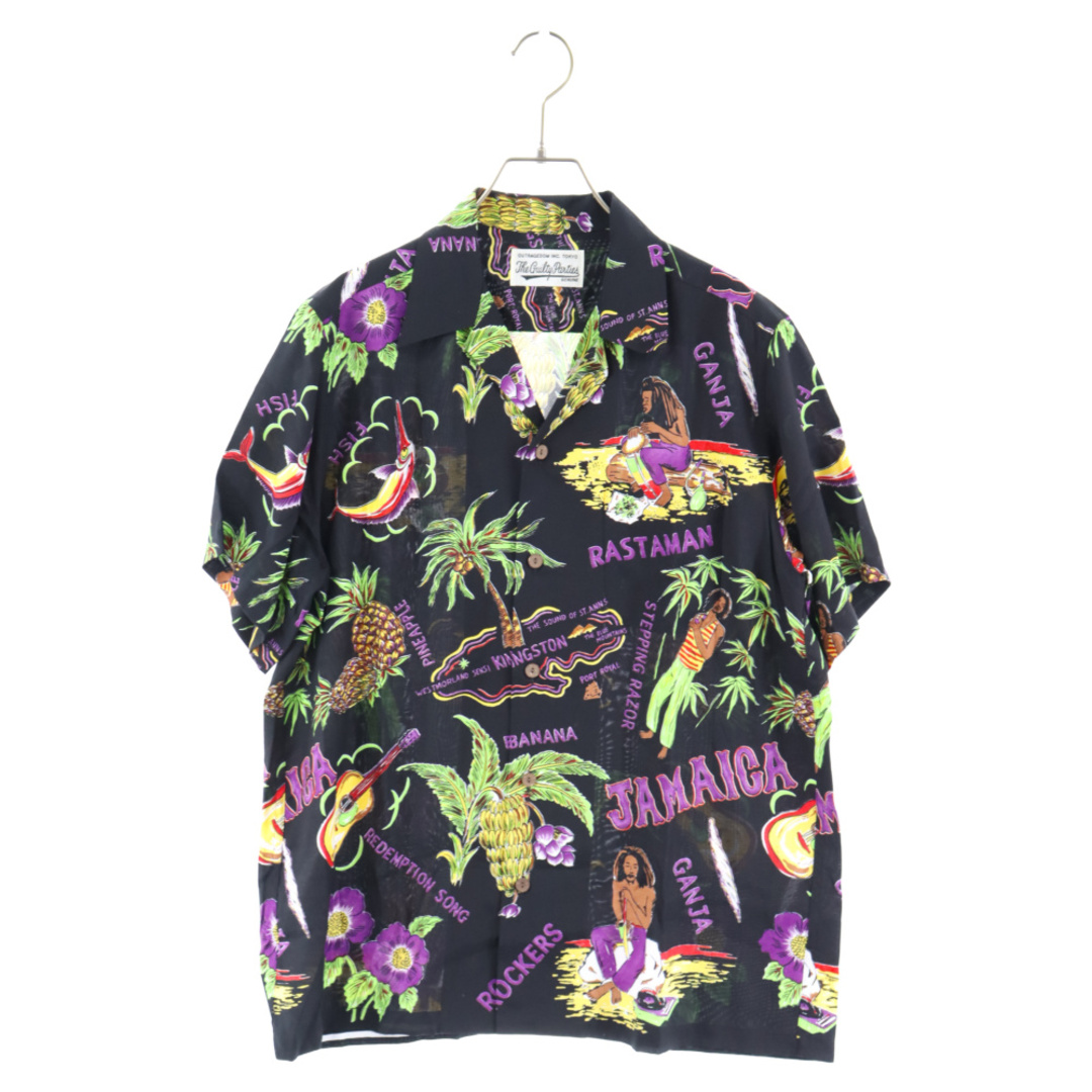 WACKO MARIA ワコマリア 18AW "JAMAICA" S/S HAWAIIAN SHIRT 18FWE-WMS-HI03 ジャマイカ ハワイアンオープンカラーシャツ 半袖開襟シャツ マルチ