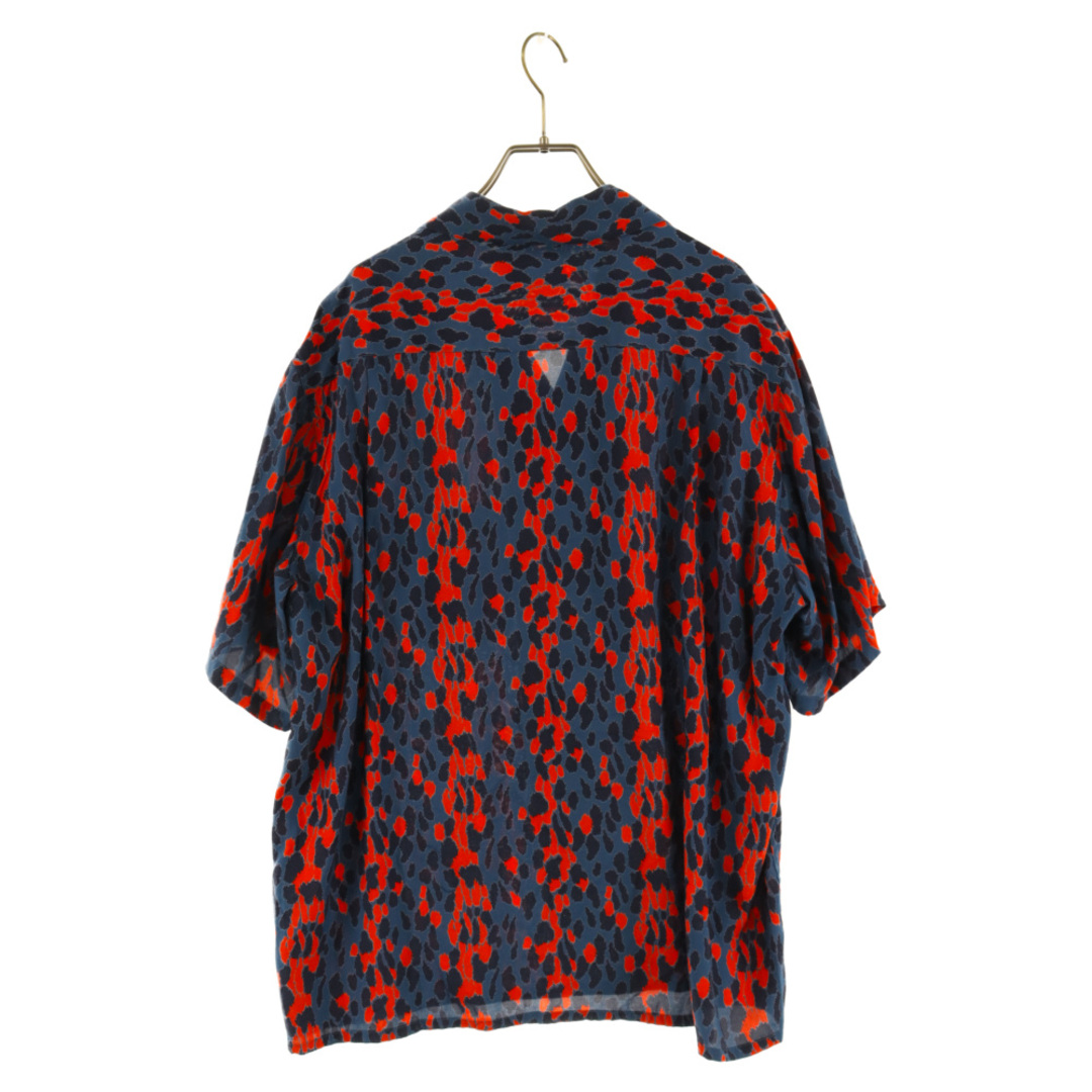 WACKO MARIA ワコマリア 19SS LEOPARD S/S HAWAIIAN SHIRT 19SSE-WMS-HI02 レオパード ハワイアンオープンカラーシャツ 半袖開襟シャツ マルチ