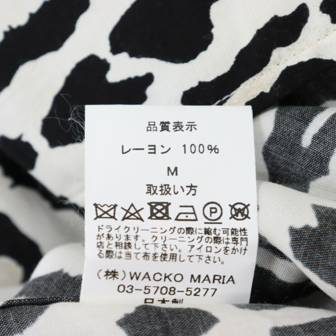 美品 22SS WACKO MARIA 3トーン オープンカラー シャツ XL