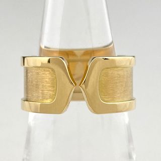 カルティエ(Cartier)のカルティエ C2ラージ デザインリング 16号 YG 【中古】(リング(指輪))