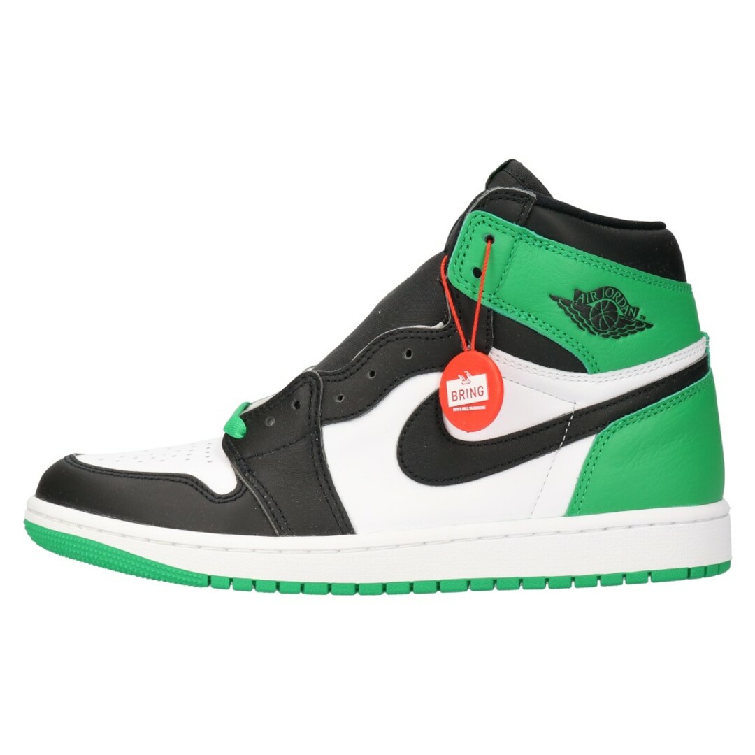 NIKE ナイキ AIR JORDAN 1 HI Black and Lucky Green DZ5485-031 エアジョーダン 1ハイ ハイカットスニーカー ブラック/グリーン