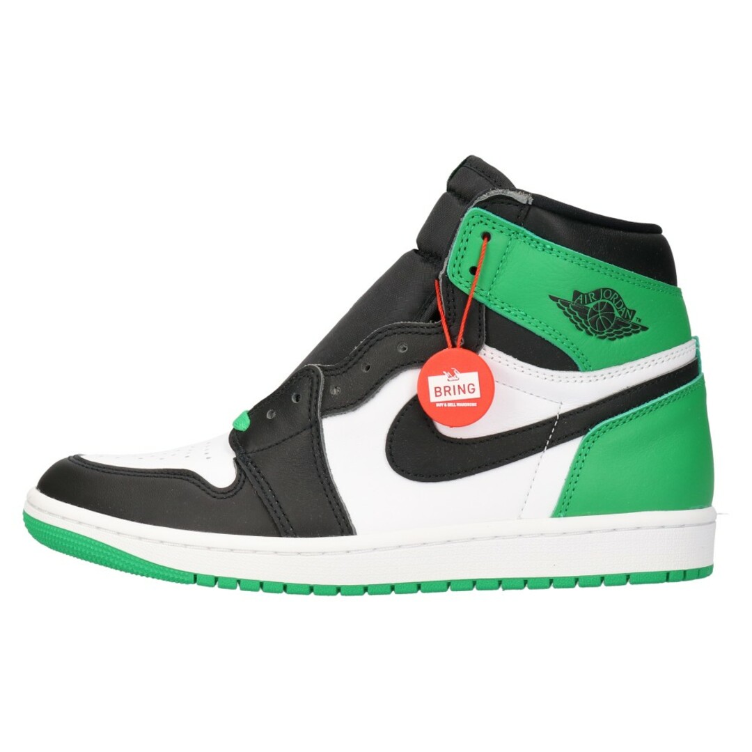 NIKE ナイキ AIR JORDAN 1 HI Black and Lucky Green DZ5485-031 エアジョーダン 1ハイ ハイカットスニーカー ブラック/グリーン