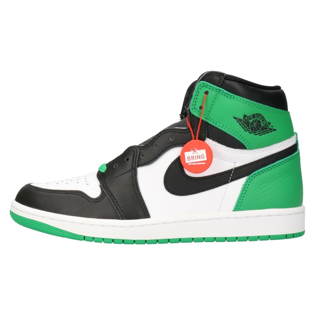 NIKE ナイキ AIR JORDAN 1 HI Black and Lucky Green DZ5485-031 エアジョーダン 1ハイ ハイカットスニーカー ブラック/グリーン