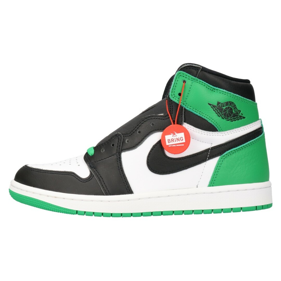 NIKE ナイキ AIR JORDAN 1 HI Black and Lucky Green DZ5485-031 エアジョーダン 1ハイ ハイカットスニーカー ブラック/グリーン