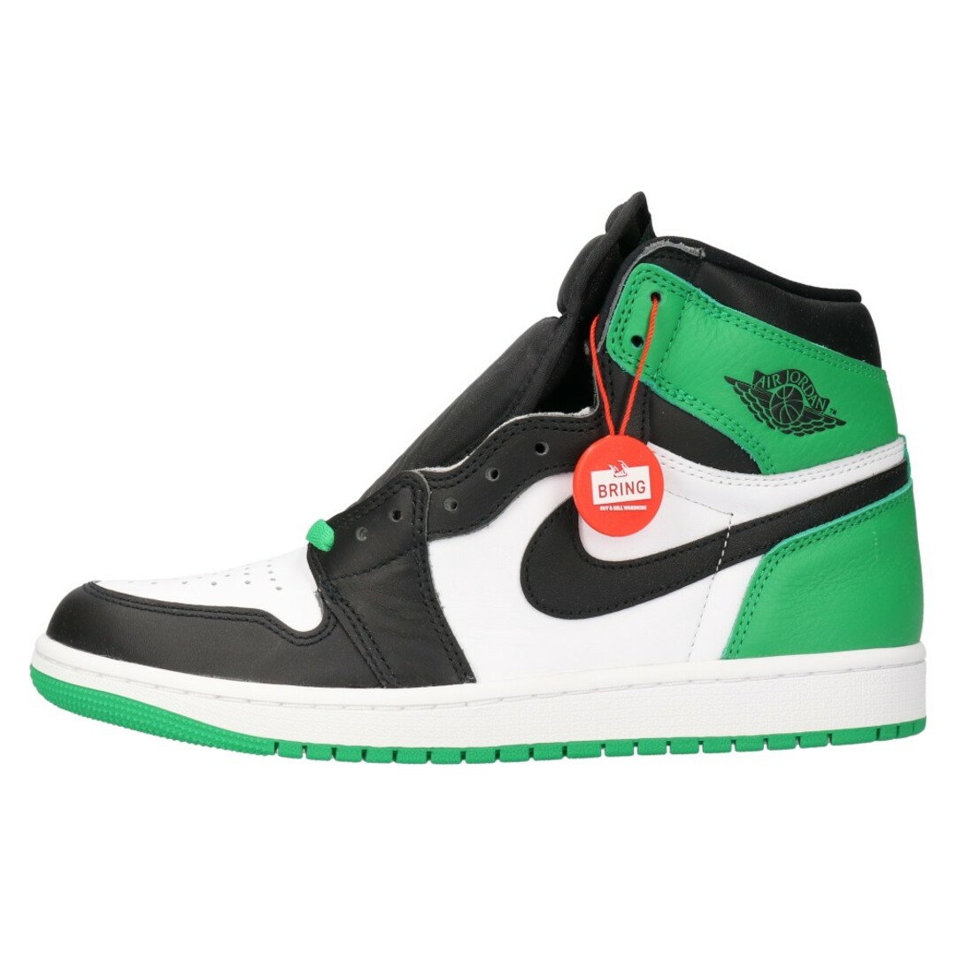 NIKE ナイキ AIR JORDAN 1 HI Black and Lucky Green DZ5485-031 エアジョーダン 1ハイ ハイカットスニーカー ブラック/グリーン