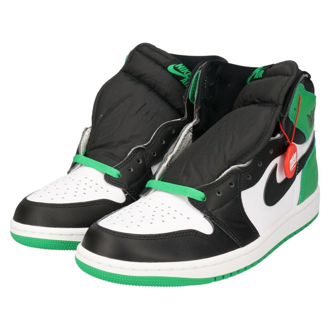 ナイキ  AIR JORDAN 1 RETRO HIGH OG BLACK/LUCKY GREEN DZ5485-031 エアジョーダン1レトロハイオージーラッキーグリーンスニーカー  メンズ 28cm