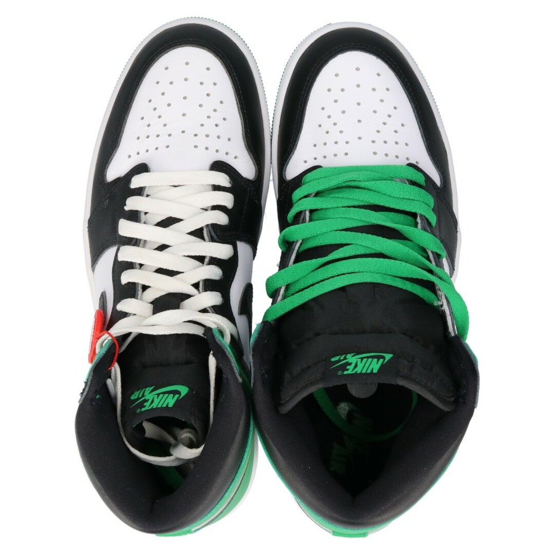 NIKE ナイキ AIR JORDAN 1 HI Black and Lucky Green DZ5485-031 エアジョーダン 1ハイ ハイカットスニーカー ブラック/グリーン