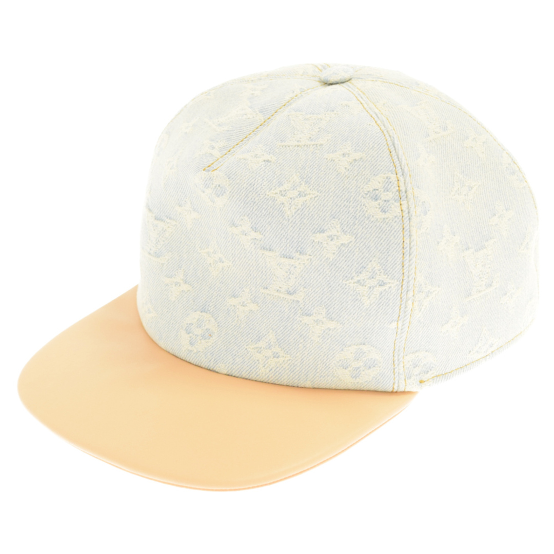 LOUIS VUITTON ルイヴィトン 21SS Monogram Legacy Cap モノグラムレガシーデニムキャップ 帽子 MP3030 インディゴ