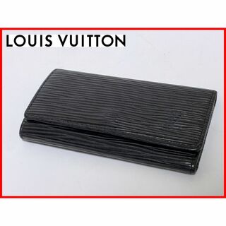 ルイヴィトン(LOUIS VUITTON)のルイヴィトン エピ 4連 キーケース 黒 jts1(キーケース)