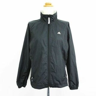 アディダス(adidas)のアディダス ウィンドブレーカー 長袖 ロゴ 裏メッシュ M ブラック ※EKM(その他)