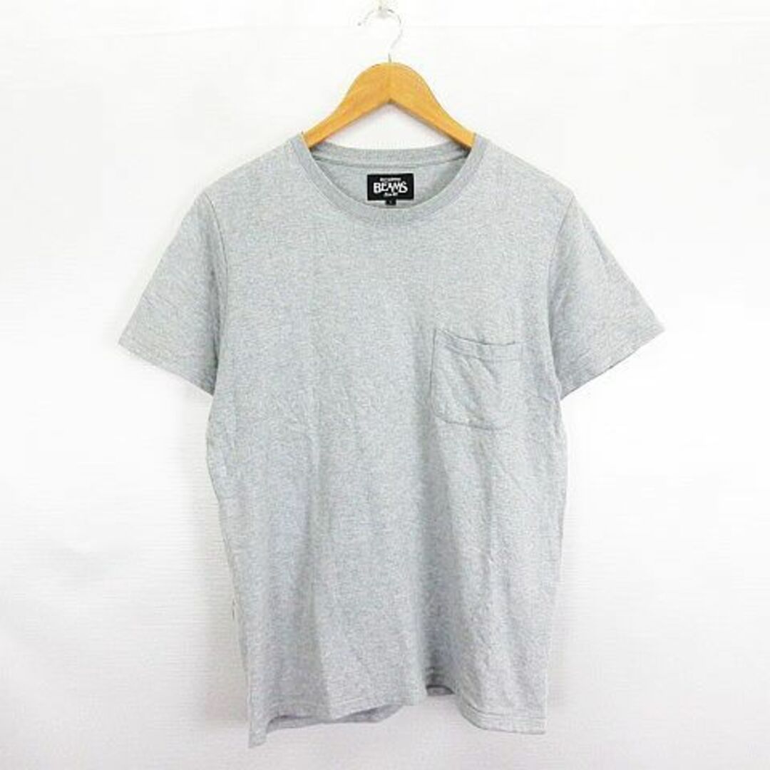 BEAMS(ビームス)のビームス Tシャツ カットソー 半袖 クルーネック コットン L グレー メンズのトップス(Tシャツ/カットソー(半袖/袖なし))の商品写真