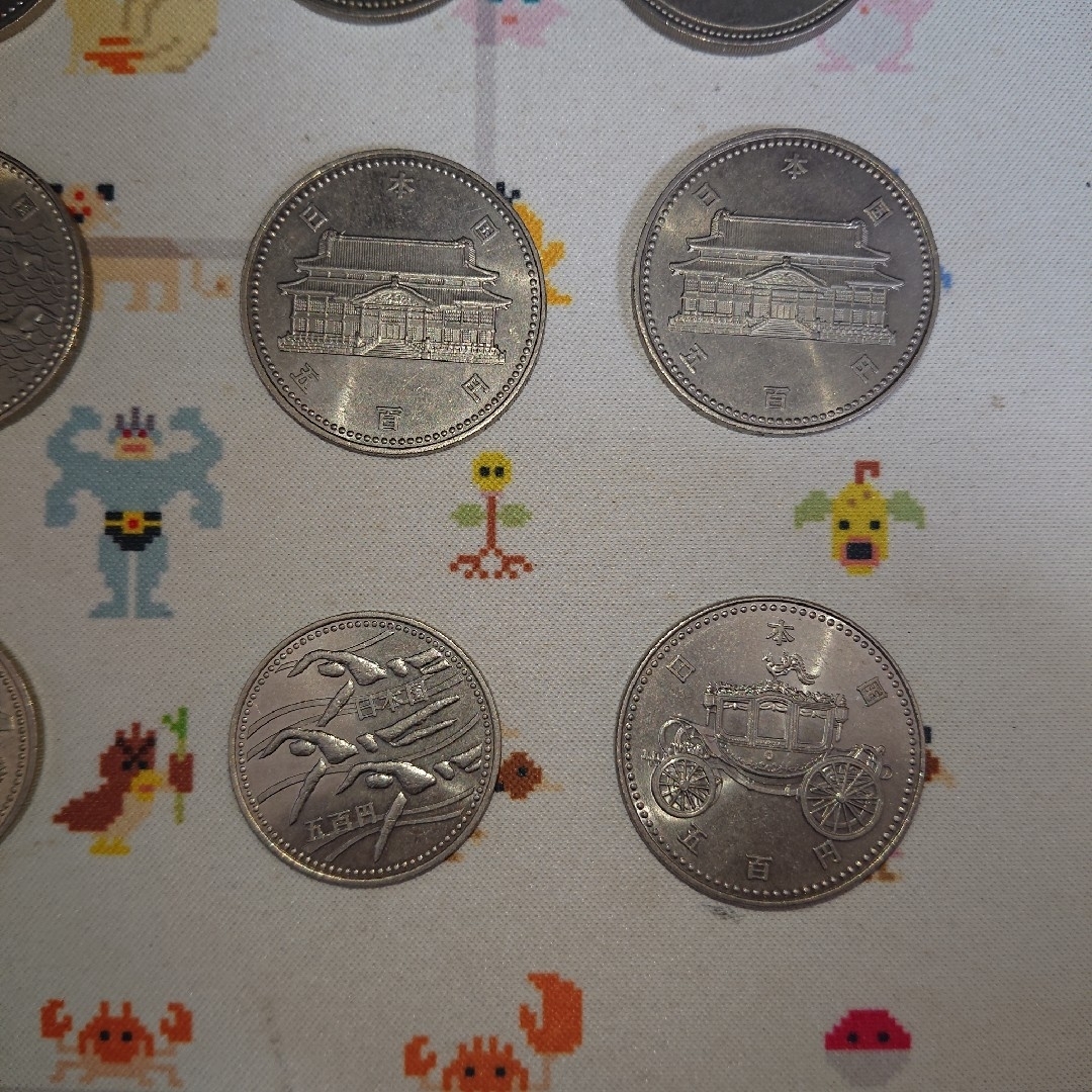 500円銀貨12枚　1998NAGANO 平成9年