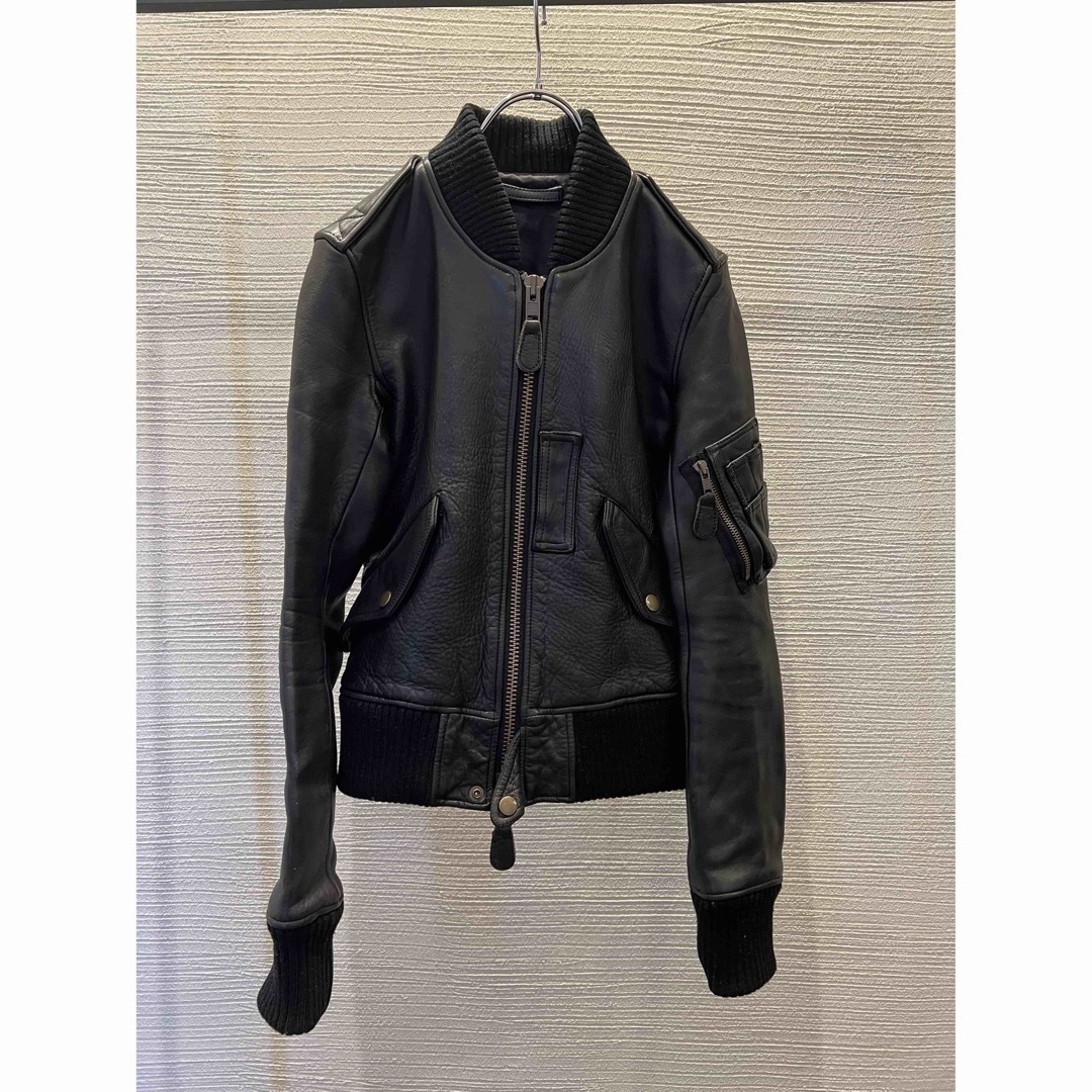 LGB - LGB ルグランブルー レザー MA-1 ブルゾン ジャケット LGB - LGB ルグランブルー レザー MA-1 ブルゾン ジャケット