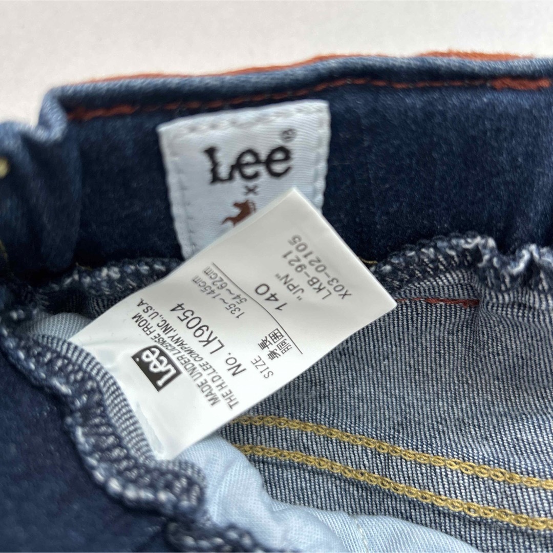 Lee(リー)の《未使用》Lee リー デニム キッズ/ベビー/マタニティのキッズ服男の子用(90cm~)(パンツ/スパッツ)の商品写真