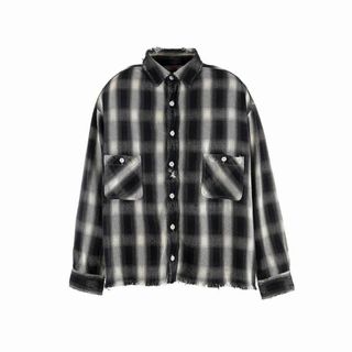 レディメイド(READYMADE)のSAINT M×××××× CHECK FRNNL SHIRT  サイズL(シャツ)