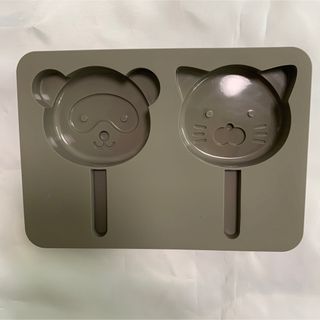 アニマルアイスキャンディー用モールド （ねこ、たぬき）(調理道具/製菓道具)