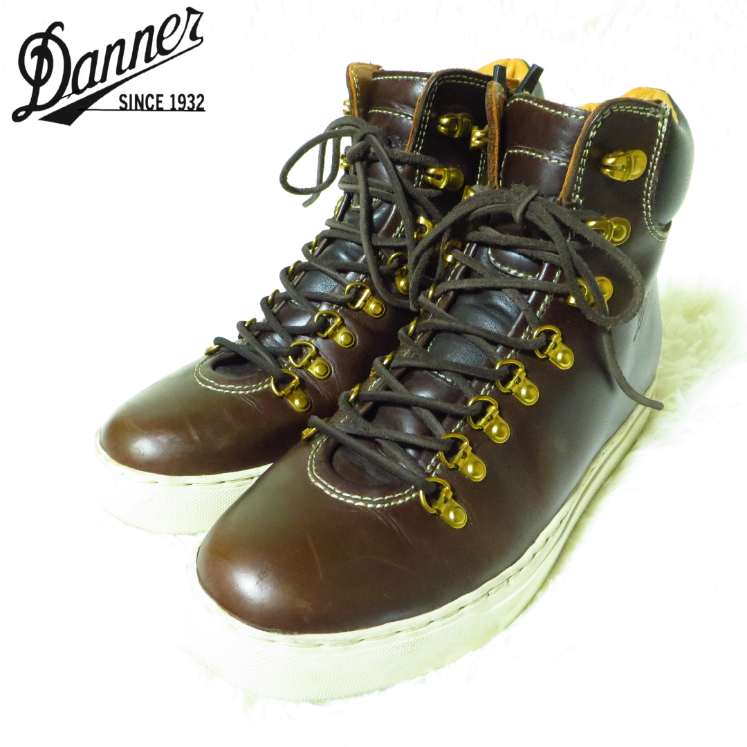 美品 DANNER ダナー レザー マノアブーツ レースアップ 本革 26.5㎝