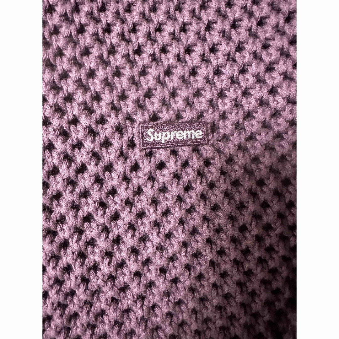 SUPREME open knit small box logo sweater ニット/セーター SUPREME open knit small box logo sweater ニット/セーター