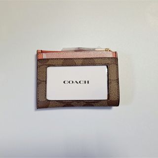 COACH - COACH コーチ コインケース パスケース レディース ライト