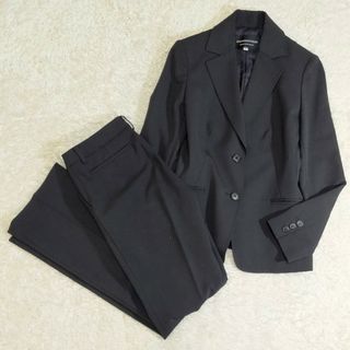 【美品】ストロベリーフィールズ☆7分袖スーツ黒