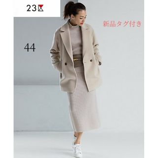 23区 - 【23区】新品タグ付き カシミヤブレンドワイドリブニット