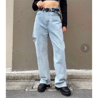 値下げ☆whoswhogallery⭐︎ダメージデニム