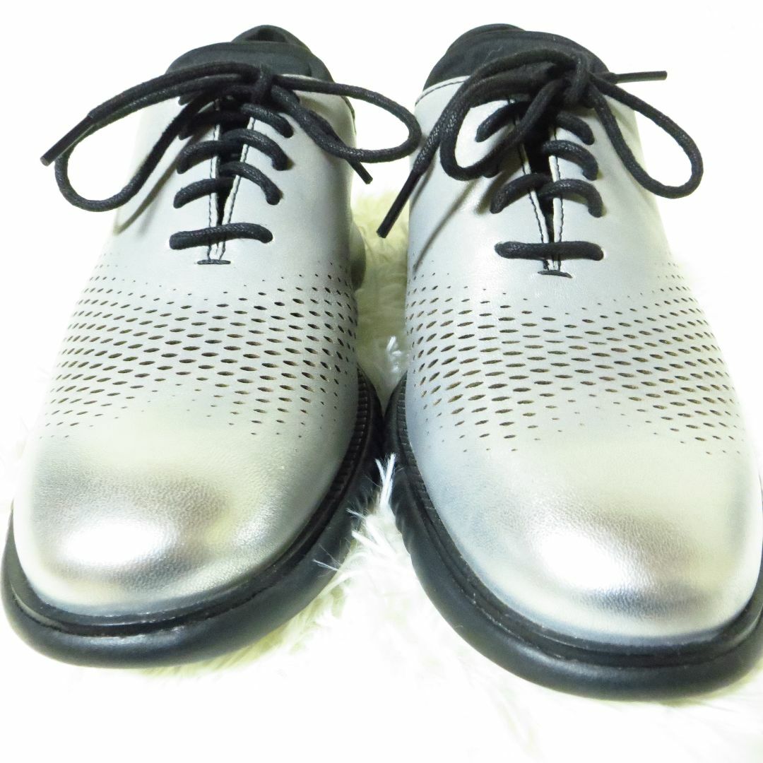 Cole Haan(コールハーン)のほぼ未使用 Cole Haan コールハーン レザースニーカー 約26.5㎝ メンズの靴/シューズ(スニーカー)の商品写真