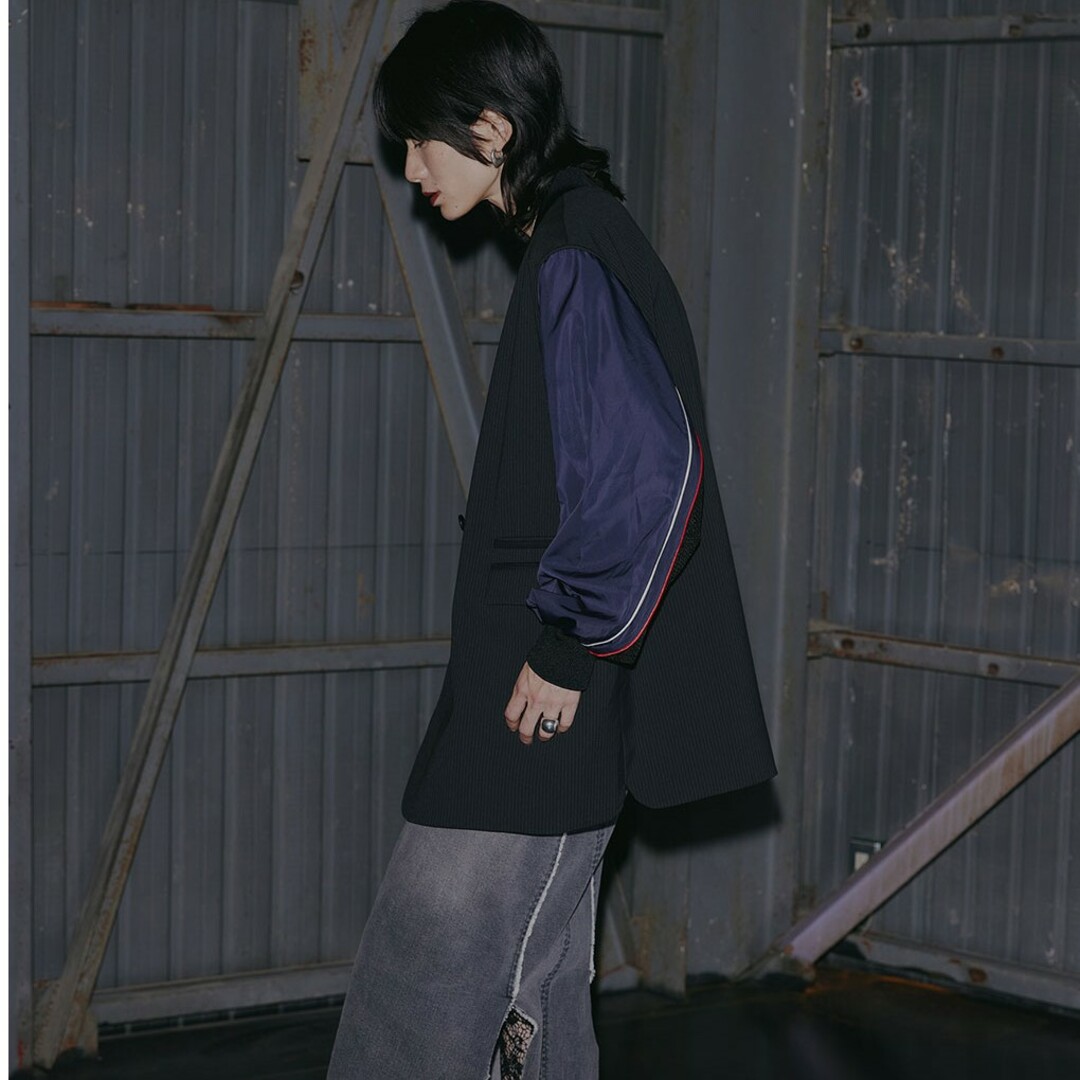 DOCKING SLEEVE BLOUSON-