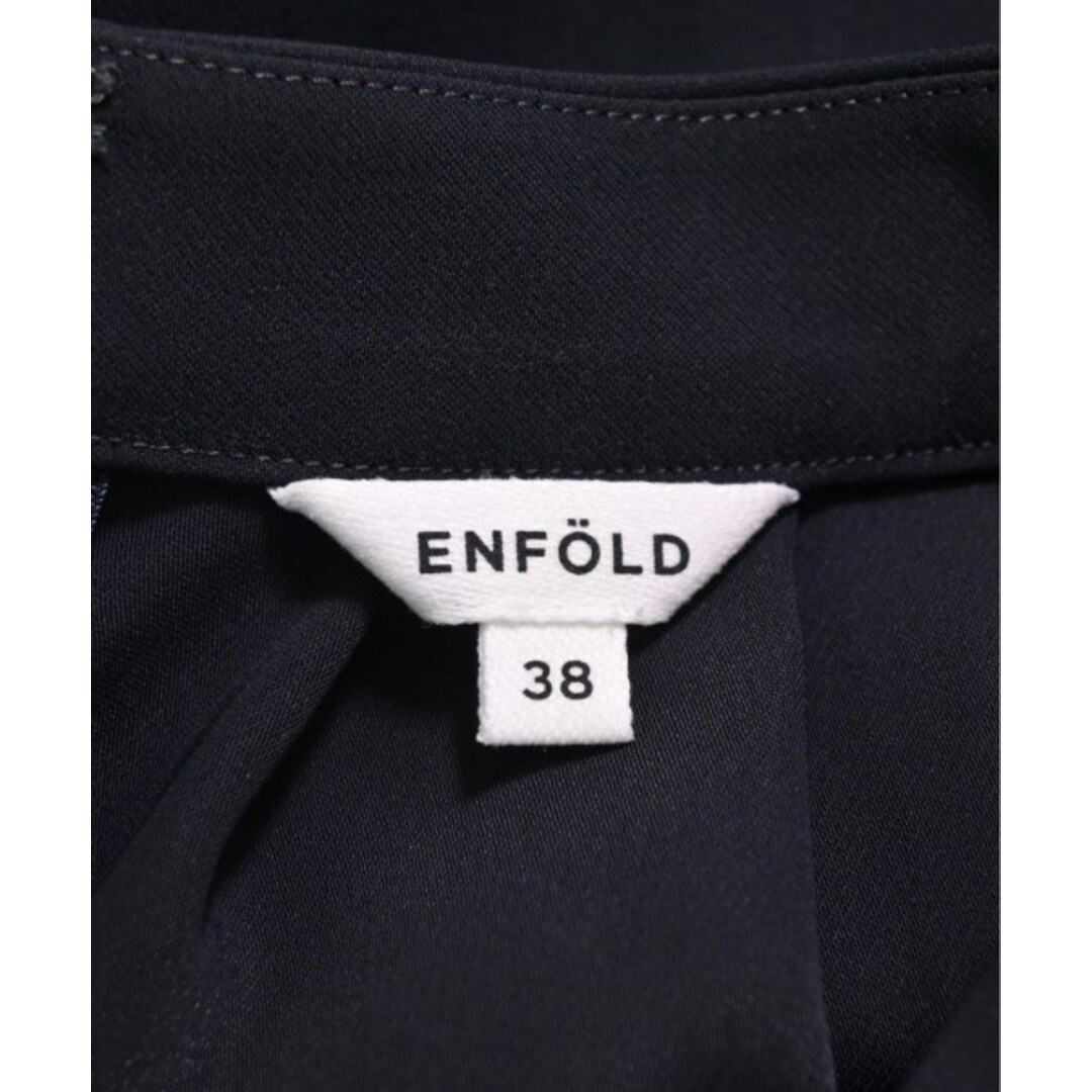 ENFOLD エンフォルド ワンピース 38(M位) 濃紺系 【古着】-