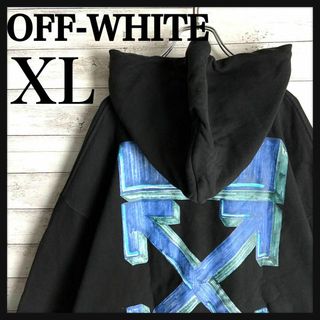 OFF-WHITE - 8020【希少XLサイズ】オフホワイト☆ビッグロゴ定番カラー ...