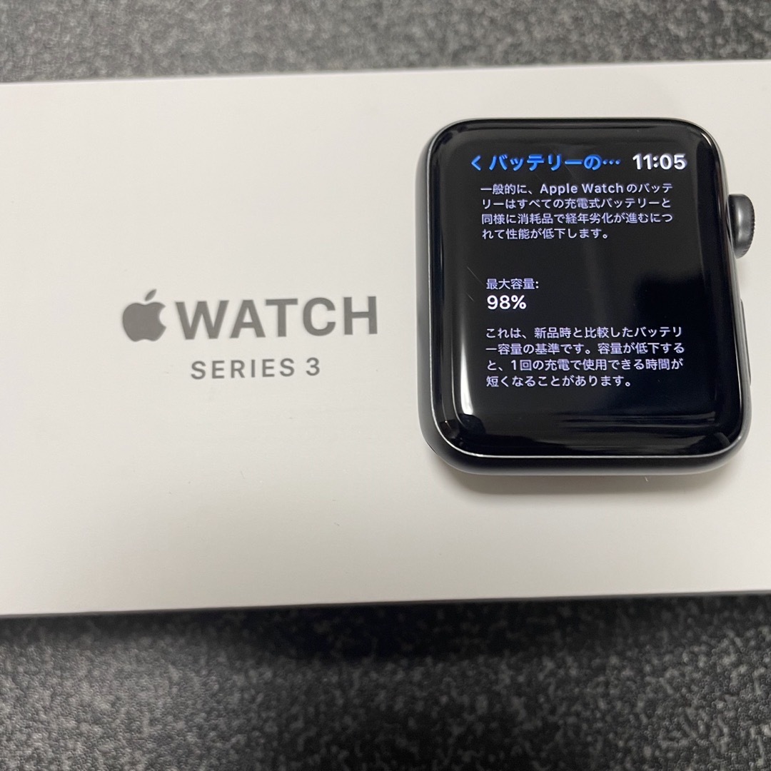 Apple Watch Series 3 GPS 42mm スポーツバンド