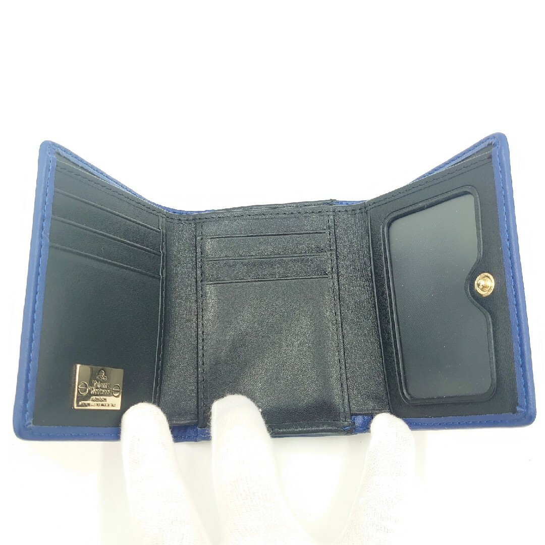 【新品】Vivienne Westwood 三つ折り財布 レッド/ブルー