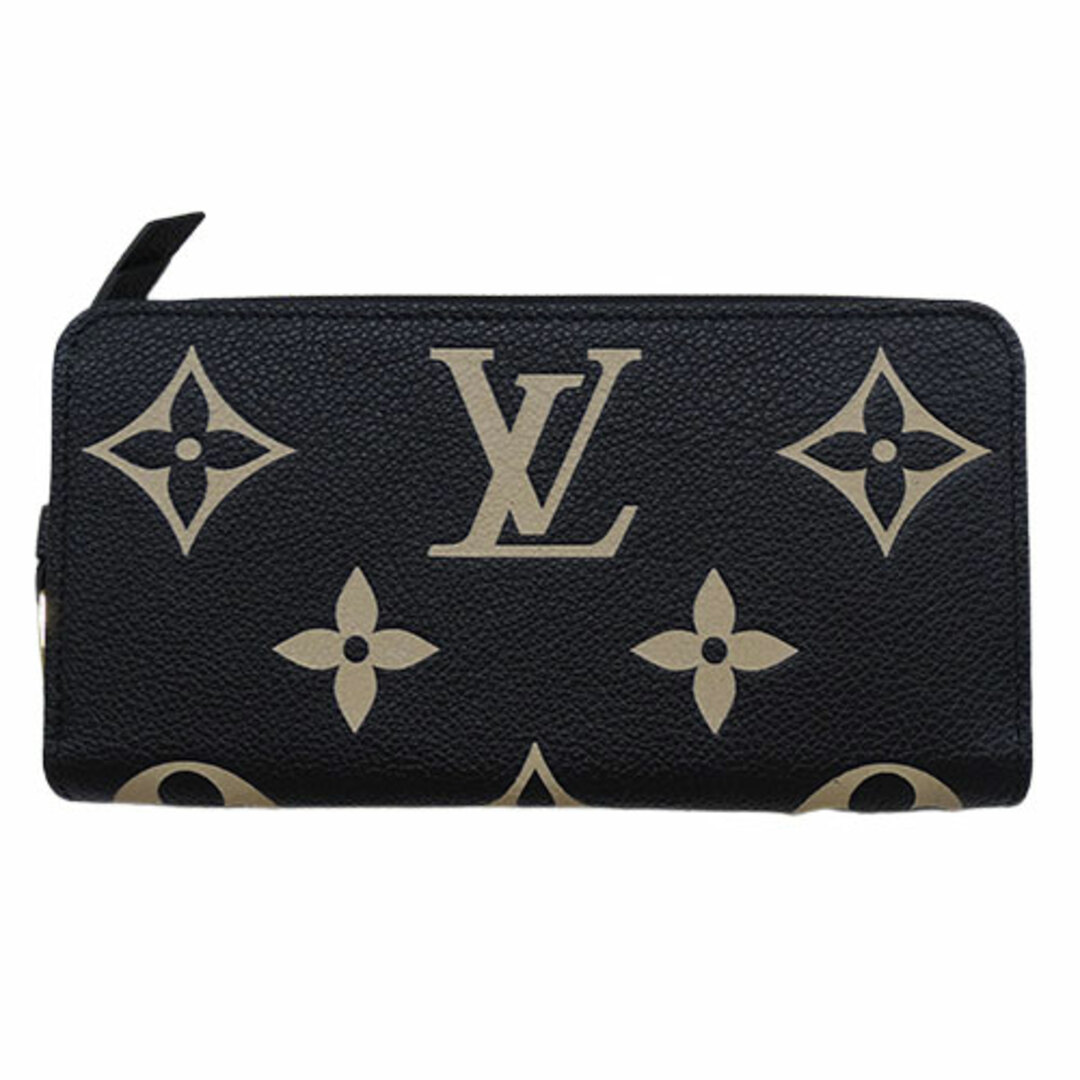 ルイ・ヴィトン LOUIS VUITTON 財布 モノグラム アンプラント レディース ブランド 長財布 ジッピーウォレット ノワール ベージュ M80481 バイカラー ラウンドファスナー 黒