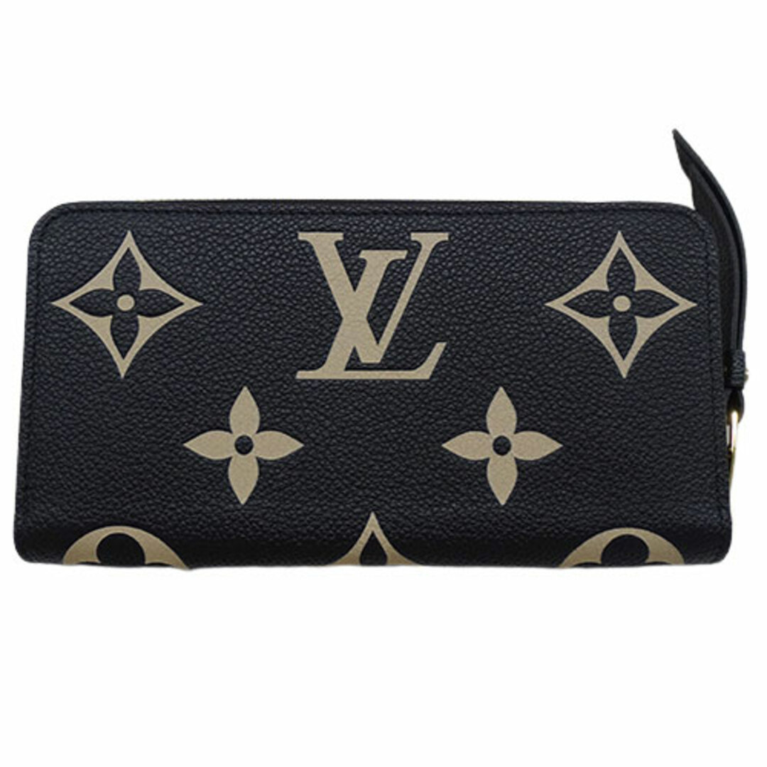 ルイ・ヴィトン LOUIS VUITTON 財布 モノグラム アンプラント レディース ブランド 長財布 ジッピーウォレット ノワール ベージュ M80481 バイカラー ラウンドファスナー 黒