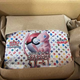 ポケモン(ポケモン)のポケカ151 BOX シュリンク付き(Box/デッキ/パック)