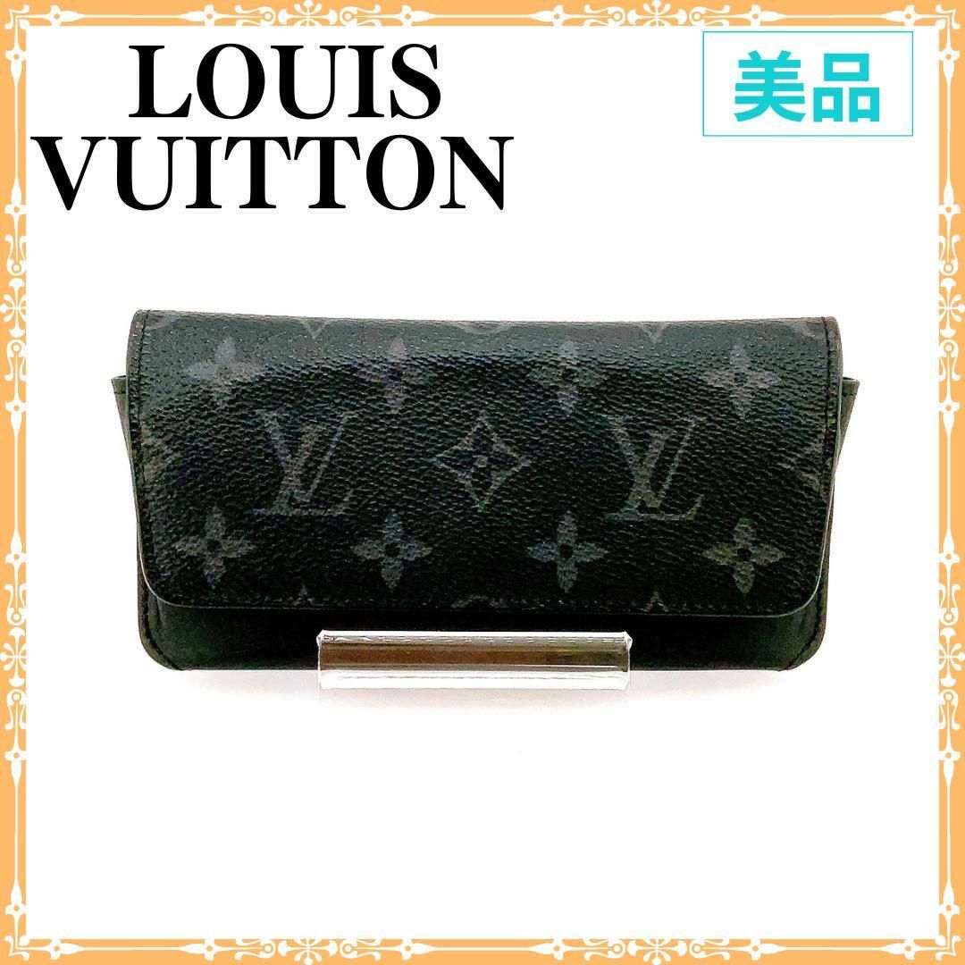 LOUIS VUITTON(ルイヴィトン)のルイヴィトン モノグラム エクリプス エテュイ リュネット ウディ メガネケース メンズのファッション小物(その他)の商品写真