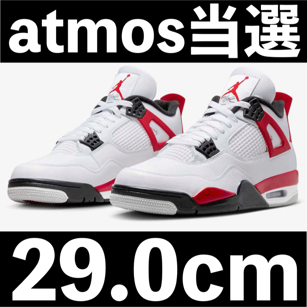 Nike Air Jordan 4 Retro Red Cement 29.0