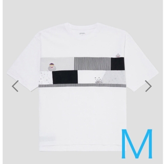 グラニフ(Design Tshirts Store graniph)のグラニフ　ドラゴンクエスト　DQ+g　Tシャツ　メタル　パッチワーク　特典あり(Tシャツ/カットソー(半袖/袖なし))